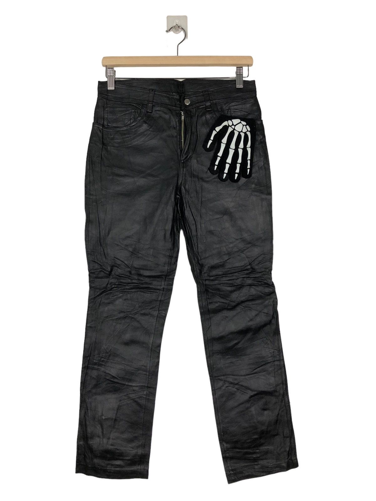 Genuine Leather 🔥Rare Genuine Leather Work Pants Union Made by Method Japan Size US 29 - 1 Thumbnail