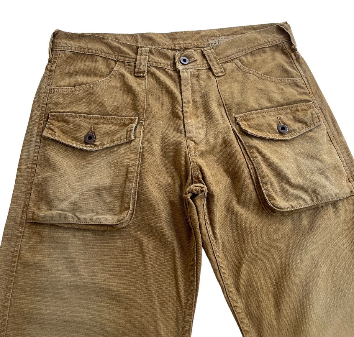 Japanese Brand Japanese Kojima Simonocho Kurashiki Utility Bush Pants Size US 33 - 5 Thumbnail