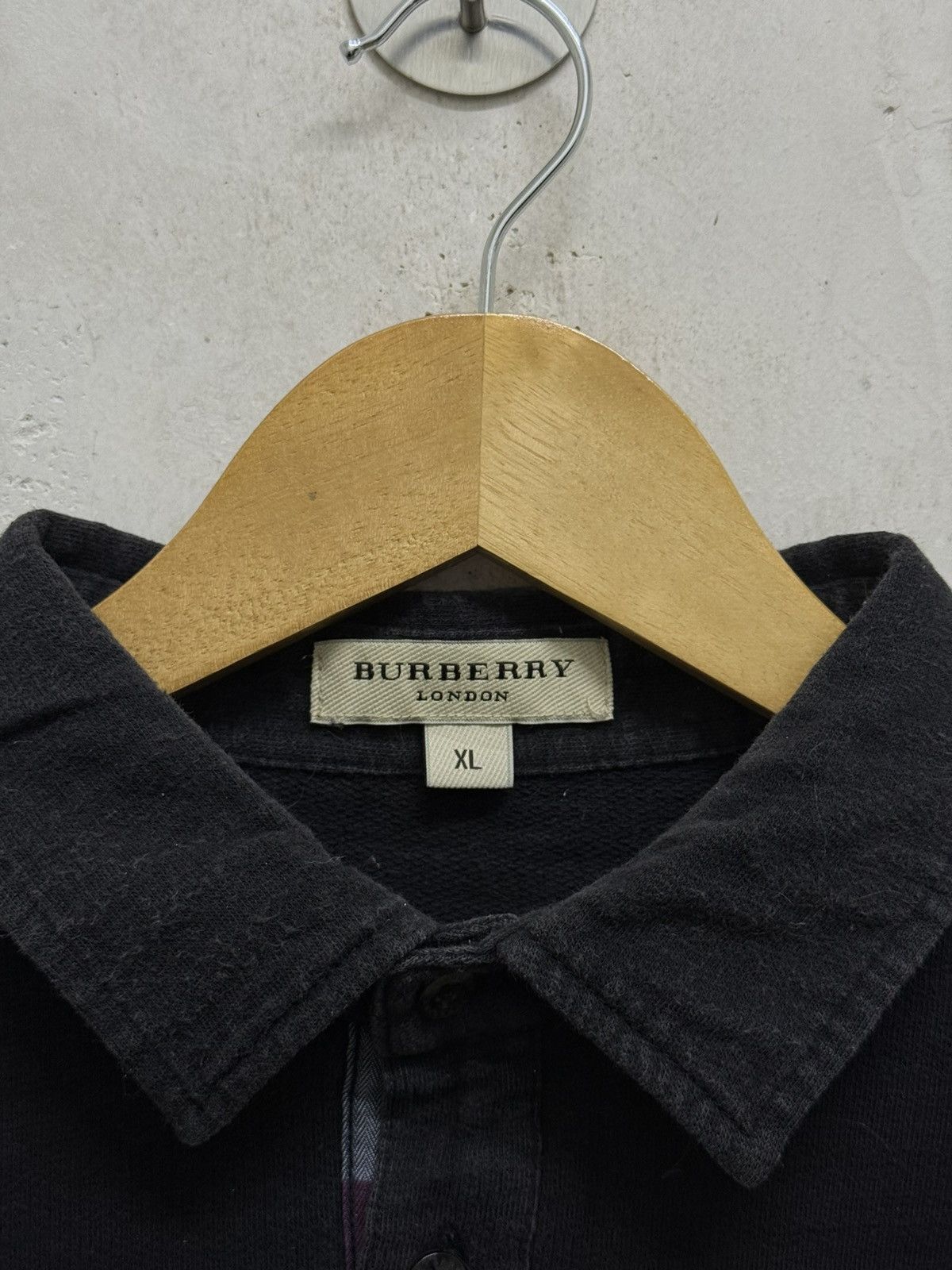 Burberry Burberry Long Sleeve Polo Tees Size US XL / EU 56 / 4 - 4 Thumbnail