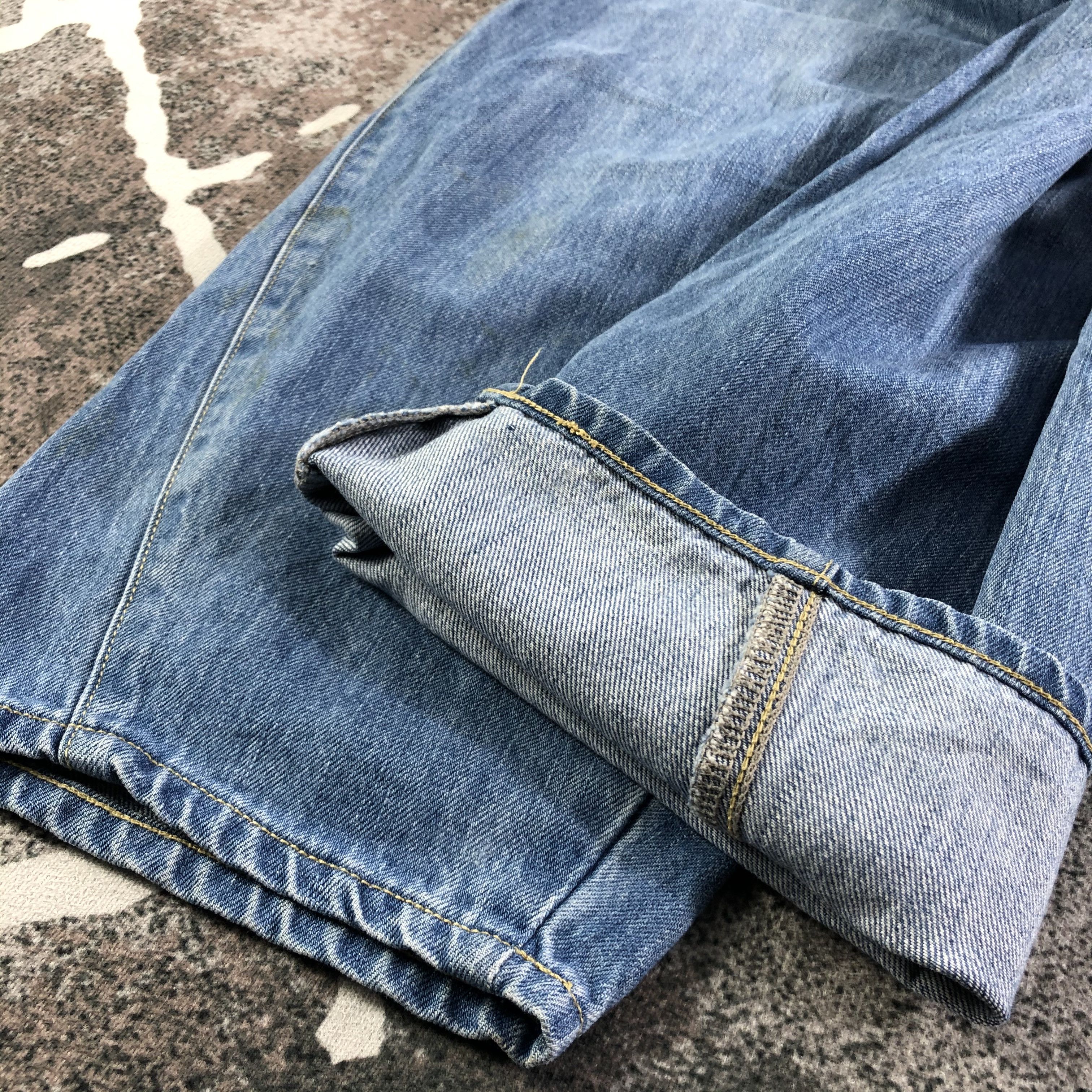 Japanese Brand Japanese Brand Baggy Jeans KJ1936 Size US 26 / EU 42 - 7 Thumbnail