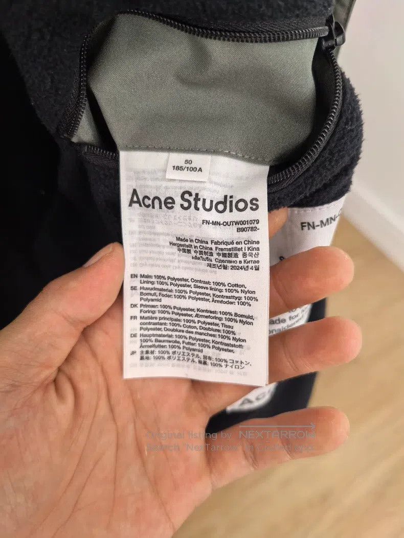 Acne Studios Acne Studios Green shoulder-length hooded zipper long-slee Size US M / EU 48-50 / 2 - 4 Thumbnail