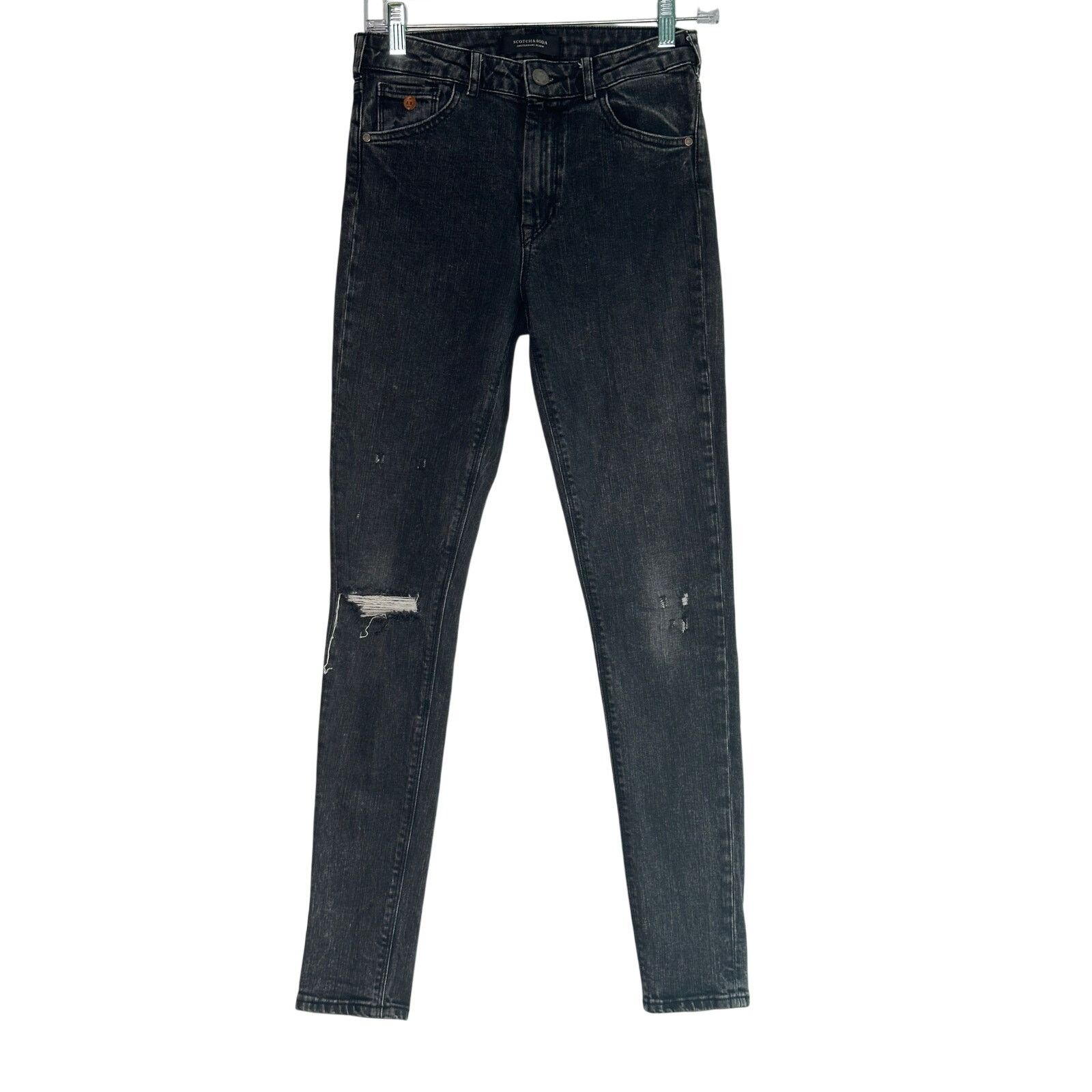 Scotch & Soda Scotch & Soda Golden Ticket high rise skinny jeans size 2 Size 26" / US 2 / IT 38 - 14 Thumbnail