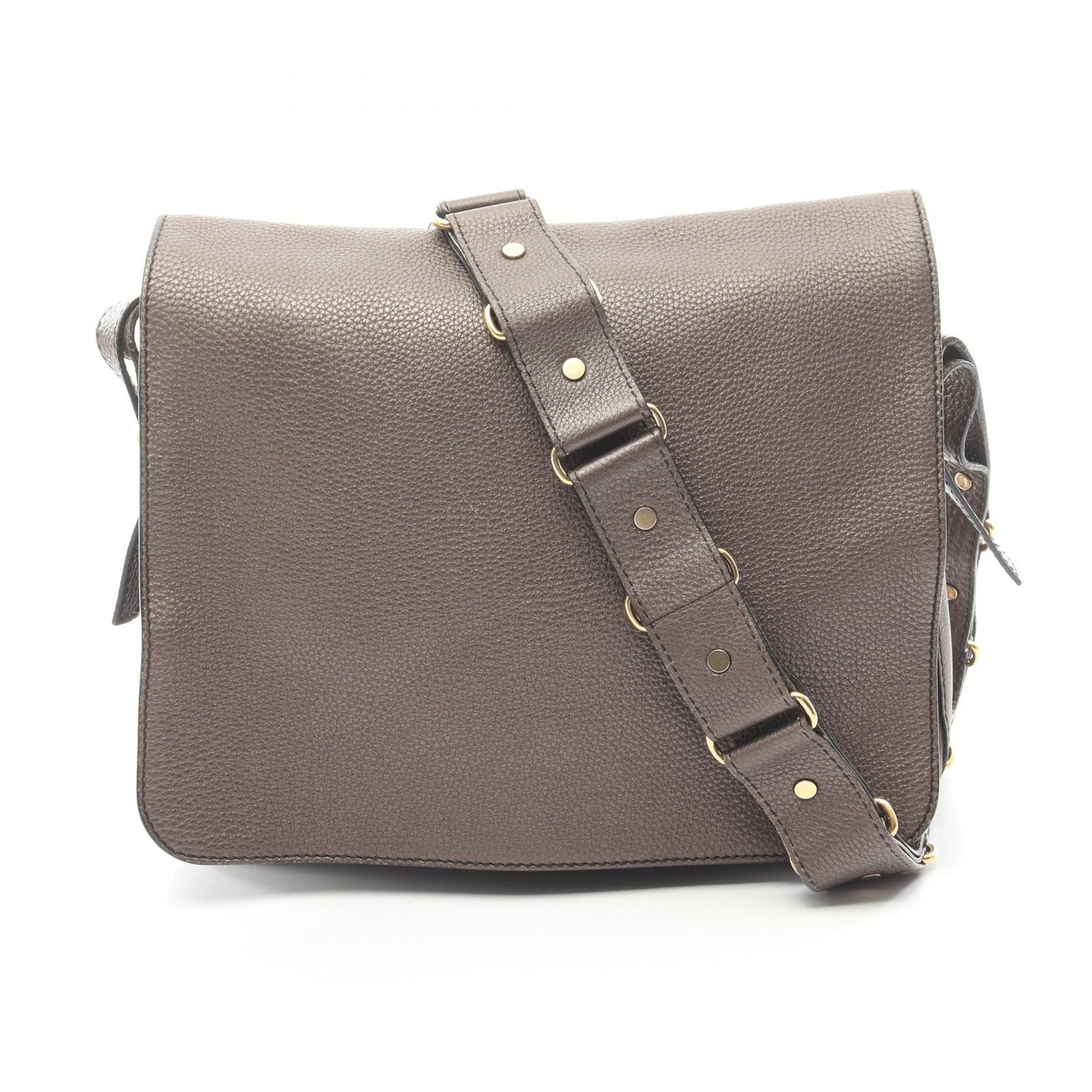 Celine Celine CELINE Leather Messenger Bag Leather Shoulder Bag DUTY FREE for USA Size ONE SIZE - 1 Thumbnail
