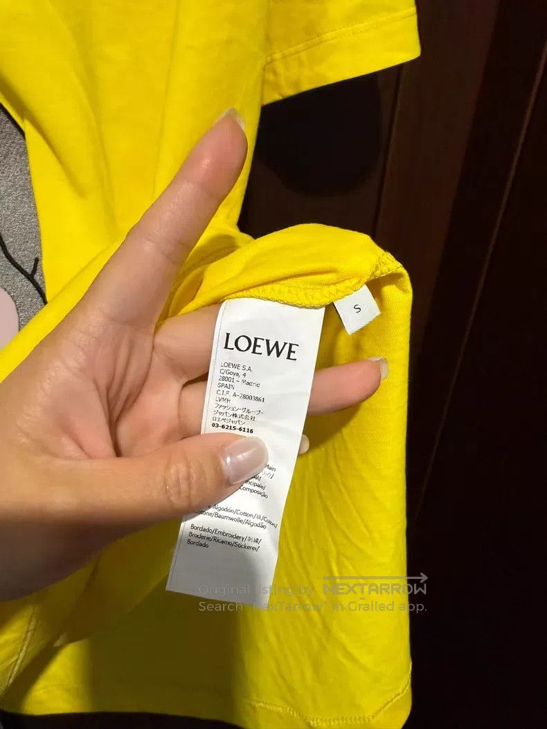 Loewe Loewe Spirited Away Collaboration T-shirt, Yellow Cartoon Size US S / EU 44-46 / 1 - 4 Thumbnail