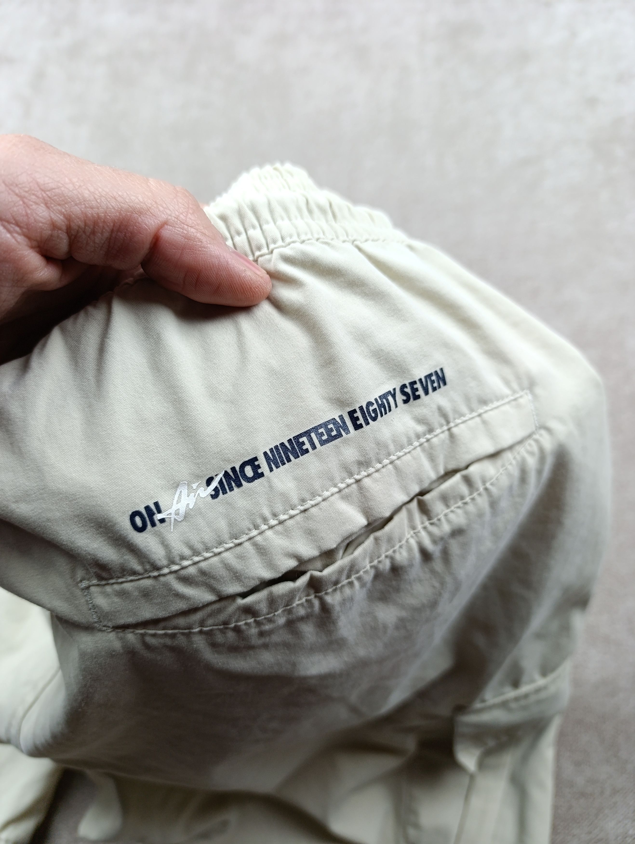 Nike Nike Mens Vintage Cargo Shorts Drawstring Breeches Size US 34 / EU 50 - 16 Thumbnail