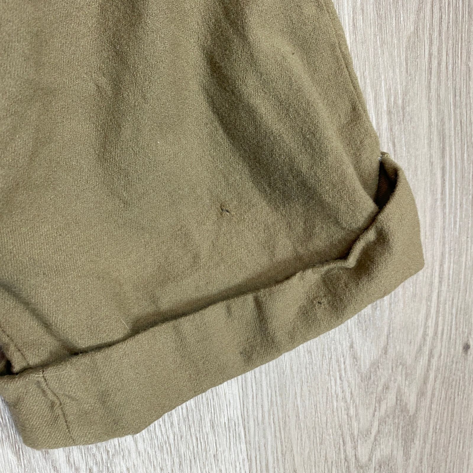 Vintage VTG 30s 40s WWII Era Talon Zipper Wool Trousers Pants 28x28 Size US 28 / EU 44 - 10 Thumbnail