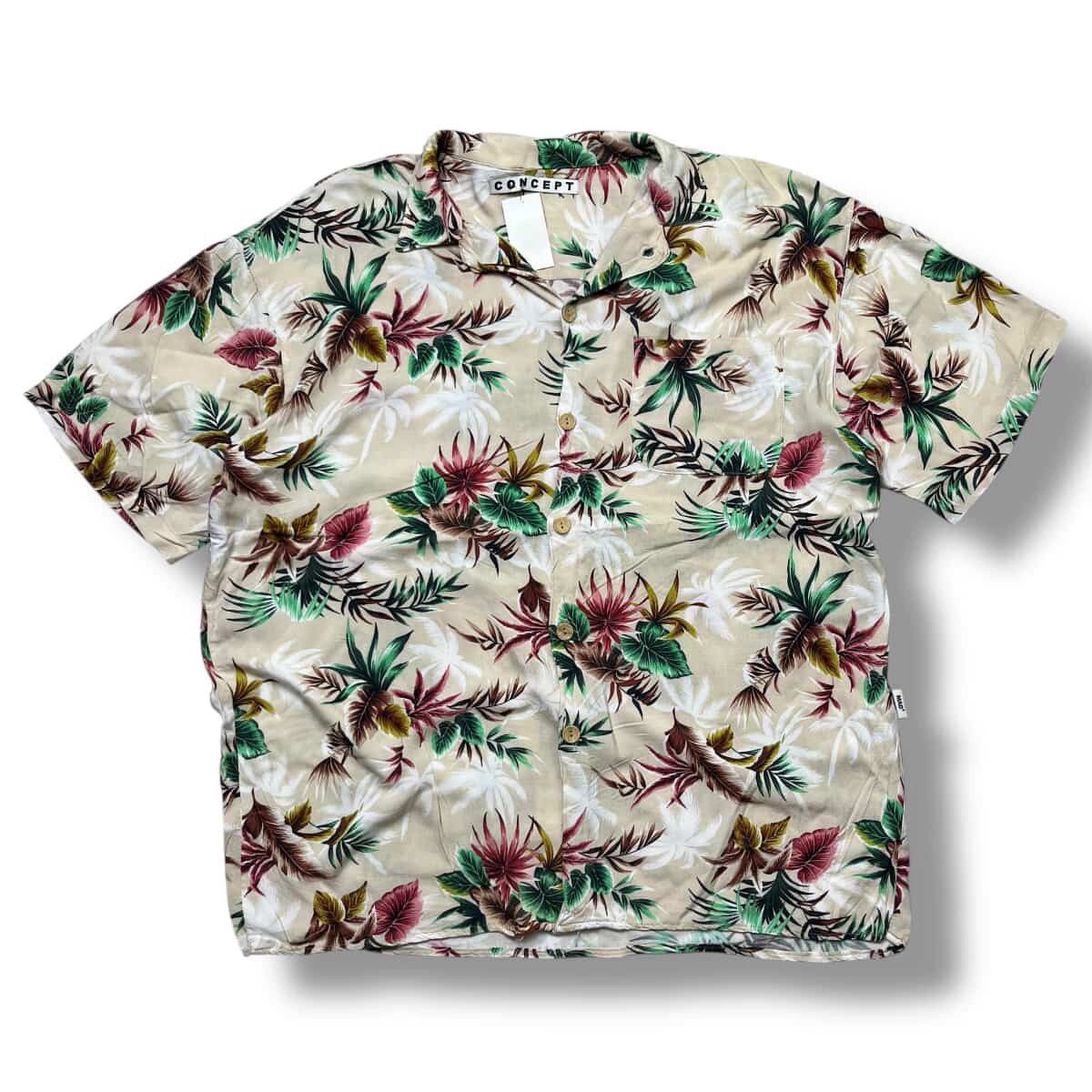 Issey Miyake Vintage-inspired Hawaiian Shirt 🌺🌴 Concept brand Size US XL / EU 56 / 4 - 1 Thumbnail