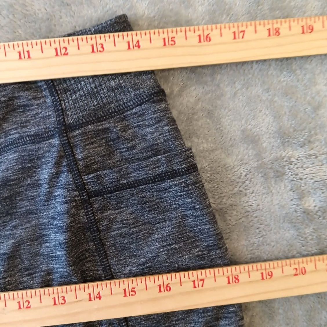 Athleta Athleta Skort Small Gray Heather Pockets Drawstring Short Women S Size 28" / US 6 / IT 42 - 3 Thumbnail