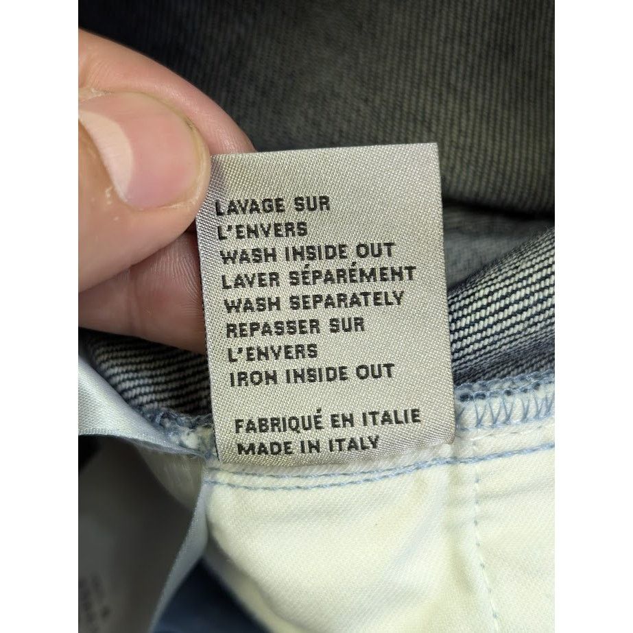 Dior × ERL o1rshd1 Co Det Etiq Short in Bleu Size US 32 / EU 48 - 18 Thumbnail
