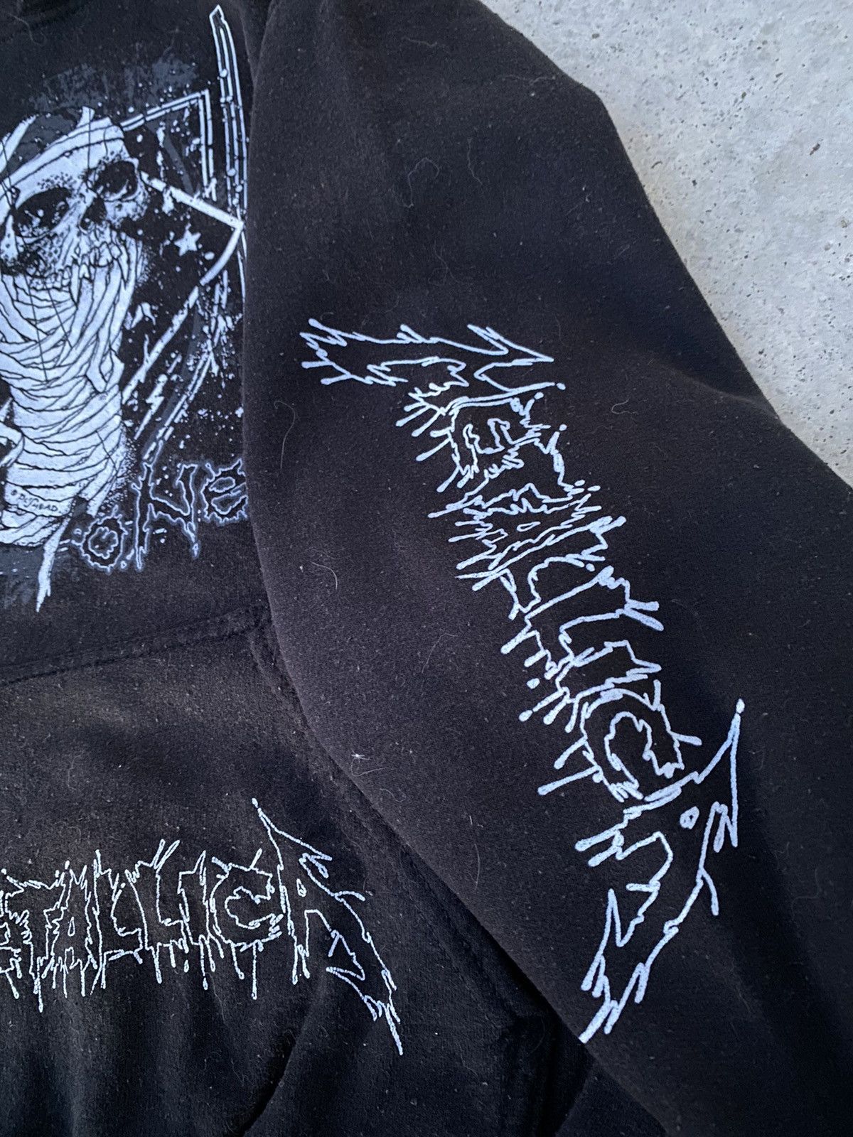 Band Tees × Metallica Vintage Y2K Metallica Pushead Album One Band Hoodie Size US M / EU 48-50 / 2 - 3 Thumbnail