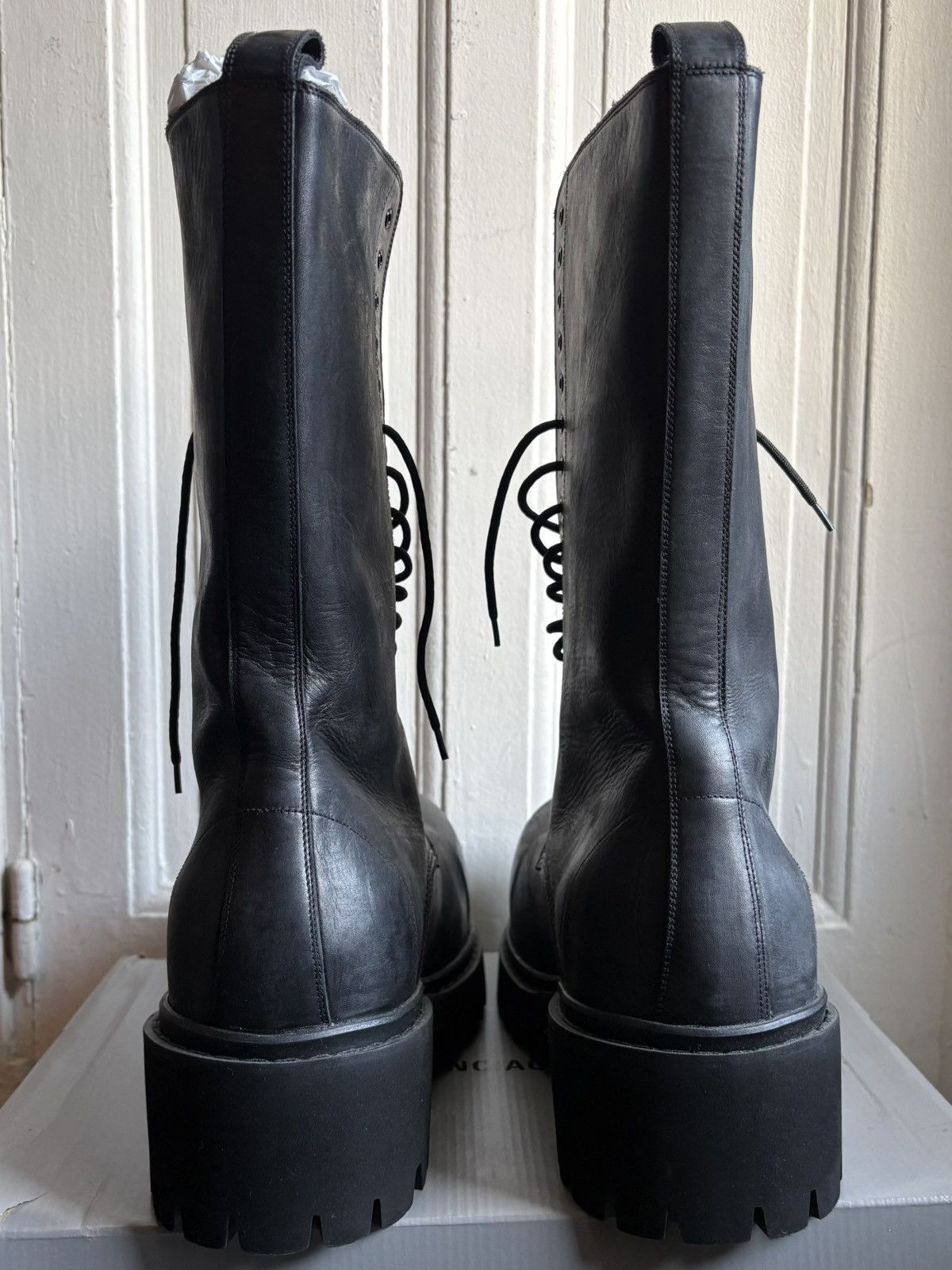 Balenciaga Balenciaga Runway Stomper High Boots Size US 11 / EU 44 - 5 Thumbnail
