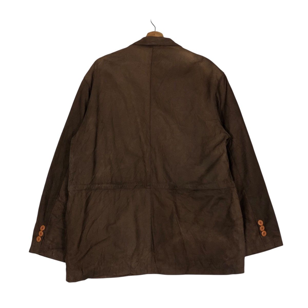 Japanese Brand 📌Vtg Genuine Leather Jacket Sette Arcobaleno Issey Miyake Size US M / EU 48-50 / 2 - 9 Thumbnail