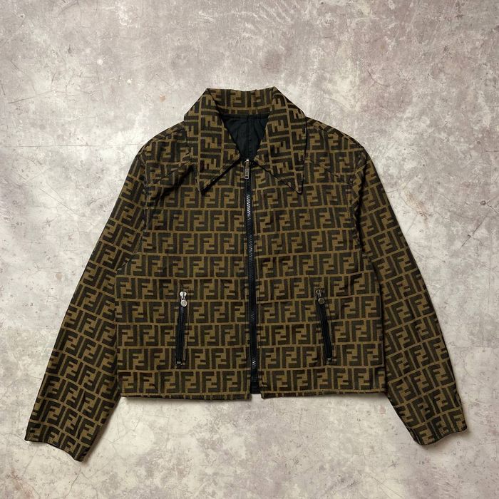 Fendi reversible zucca on sale jacket