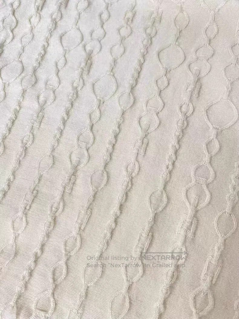 Hermes Hermes Chain Texture Jacquard Round Neck Long Sleeve Cashm Size XXS / US 00 / IT 34 - 3 Thumbnail