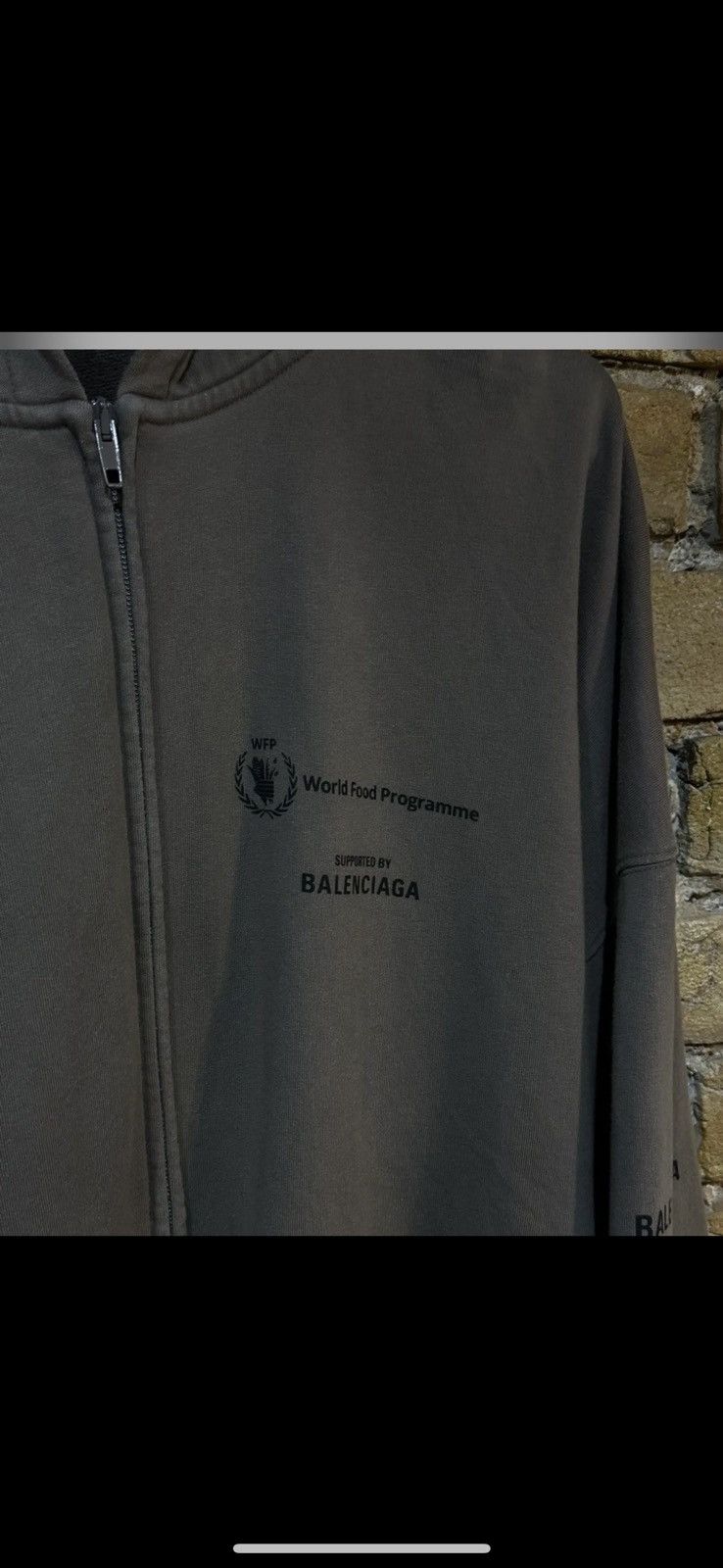 Balenciaga Balenciga wfp hoodie Size US XL / EU 56 / 4 - 6 Thumbnail