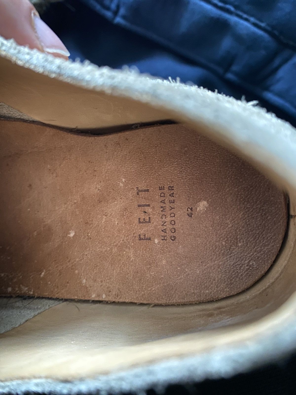Feit Feit Handmade Hand-Sewn Low Sneakers Size US 9 / EU 42 - 15 Thumbnail