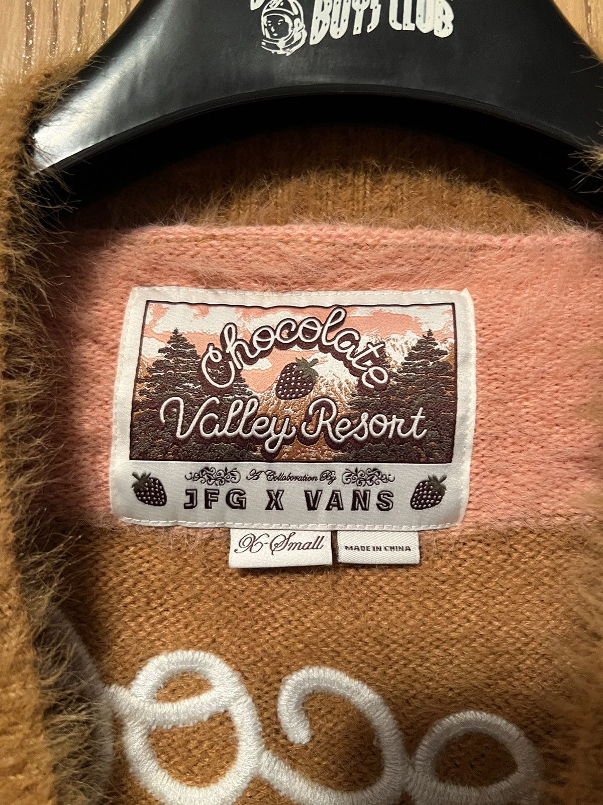 Joe Freshgoods × Vans JFG Cardigan Sweater Chocolate Valley Resort Sz XS Size US XS / EU 42 / 0 - 2 Thumbnail