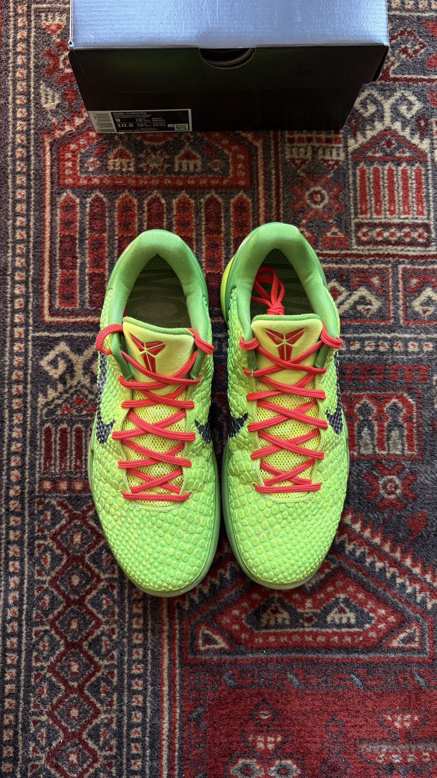 Nike Nike Kobe 6 Grinch (2020) Size US 9 / EU 42 - 3 Thumbnail