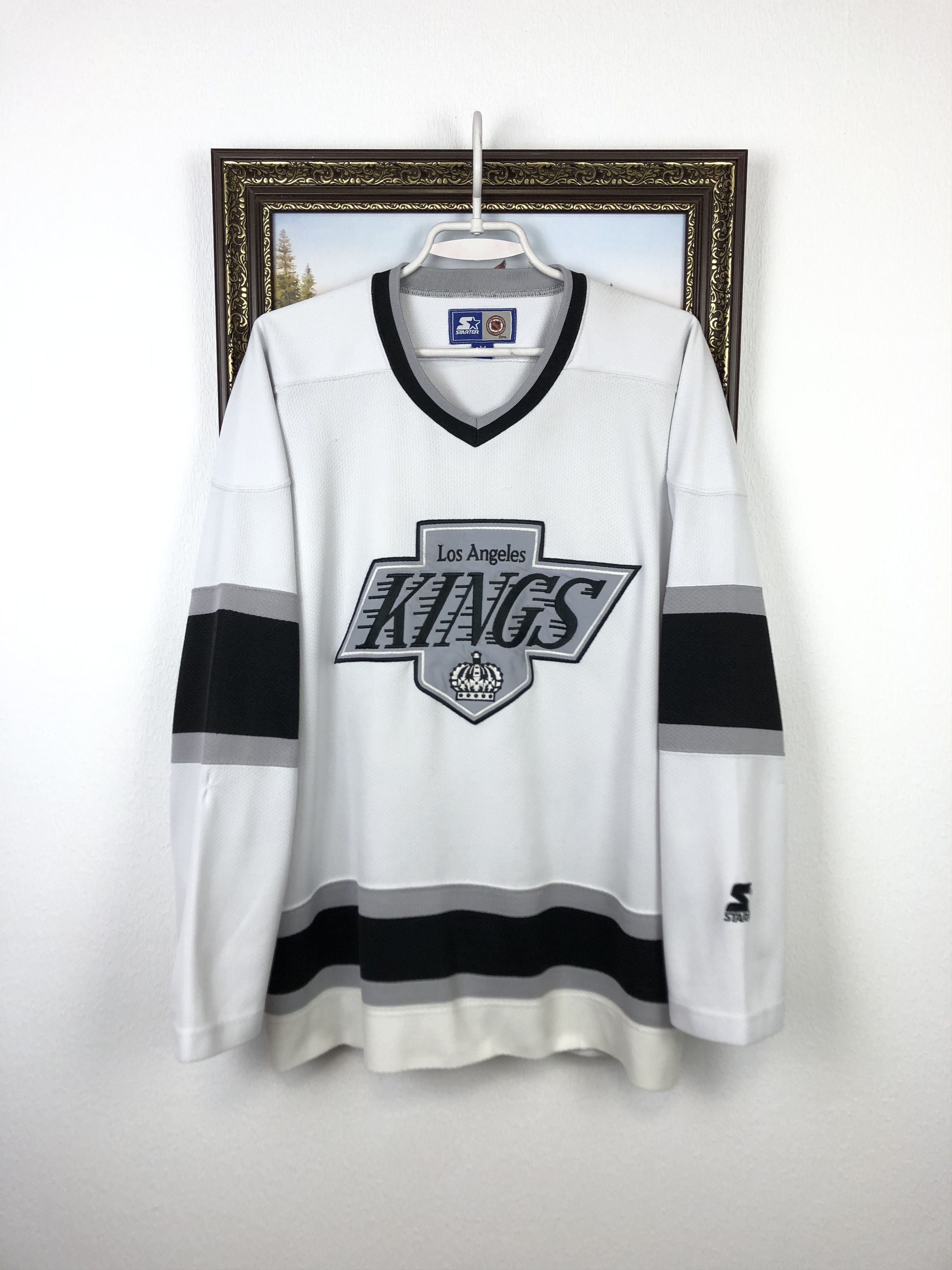 Starter Vintage Los Angeles Kings NHL Hockey Jersey Starter Tee Size US M / EU 48-50 / 2 - 1 Thumbnail