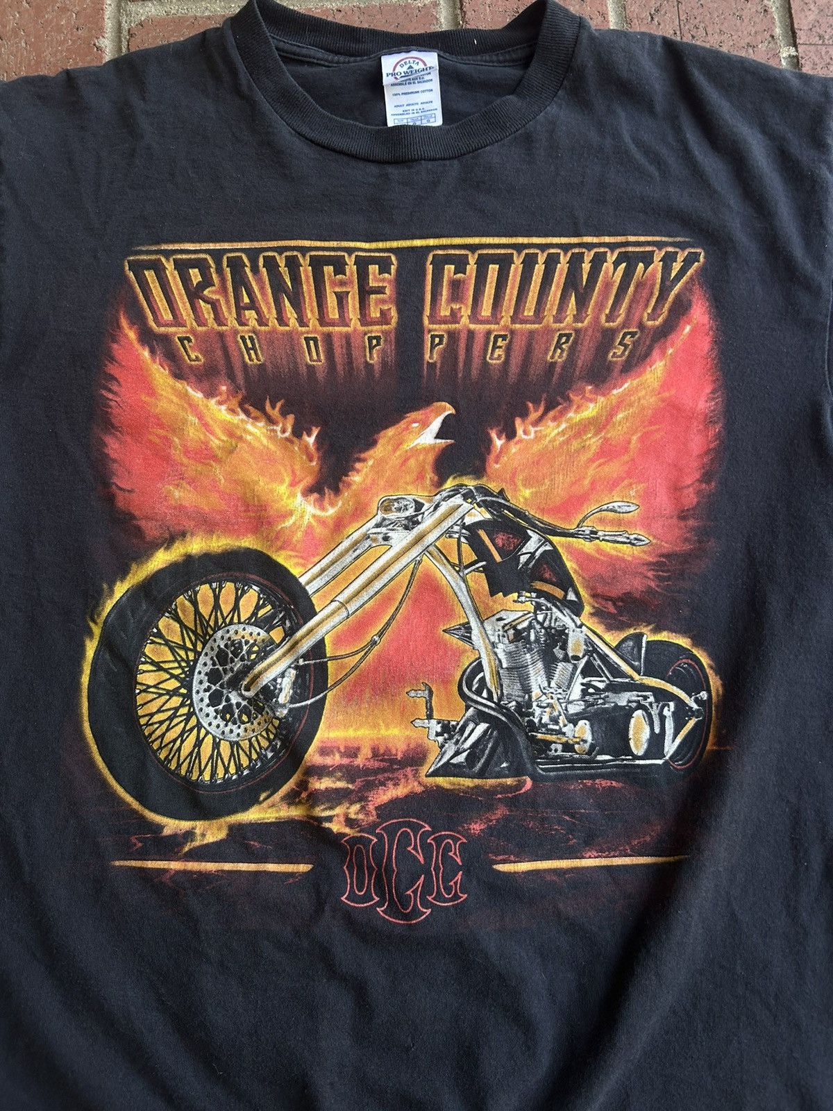 West Coast Choppers Vintage Orange County Choppers rare black graphic tee size L Size US L / EU 52-54 / 3 - 3 Thumbnail