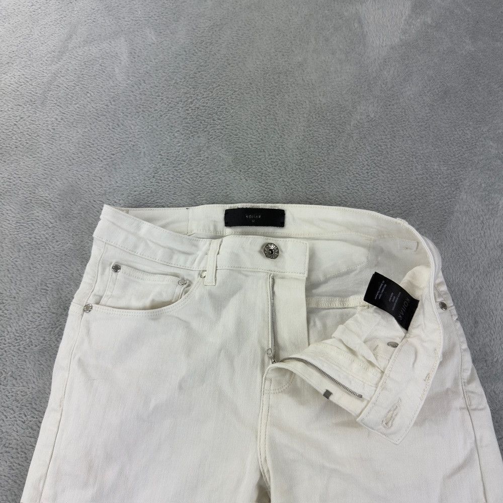 Kollar Clothing Kollar White Denim Bottom Whitr Jeans Men's Size 32 US Size 32" / US 10 / IT 46 - 6 Thumbnail