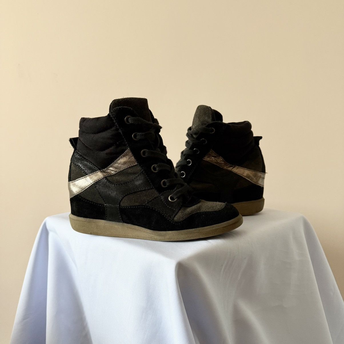 Isabel Marant Unbranded Like Isabel Marant Bekett Wedge Sneakers Shoes Size US 8 / IT 38 - 1 Thumbnail