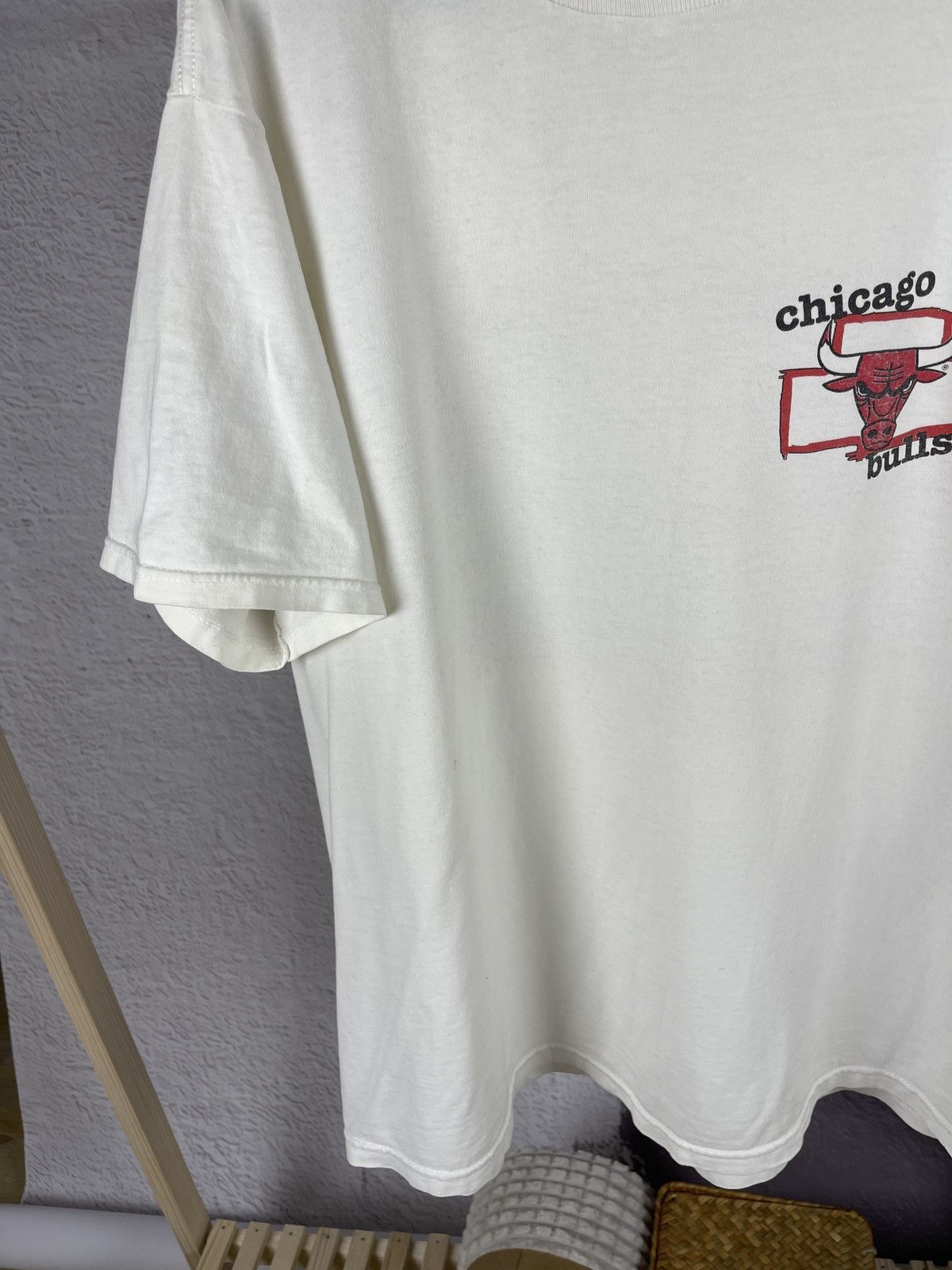 NBA Starter Vintage 90s Chicago Bulls “I love this team” tee Size US XL / EU 56 / 4 - 6 Thumbnail