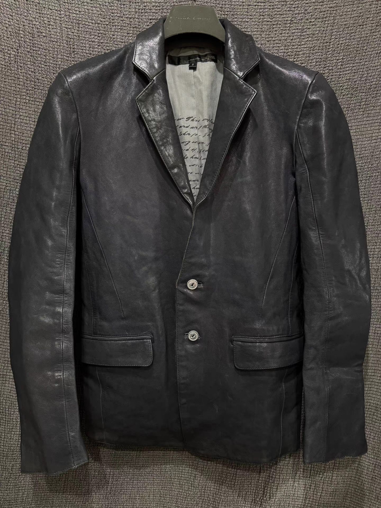 Schlussel SCHLUSSEL Japanese dark avant-garde style coat Size US S / EU 44-46 / 1 - 3 Thumbnail