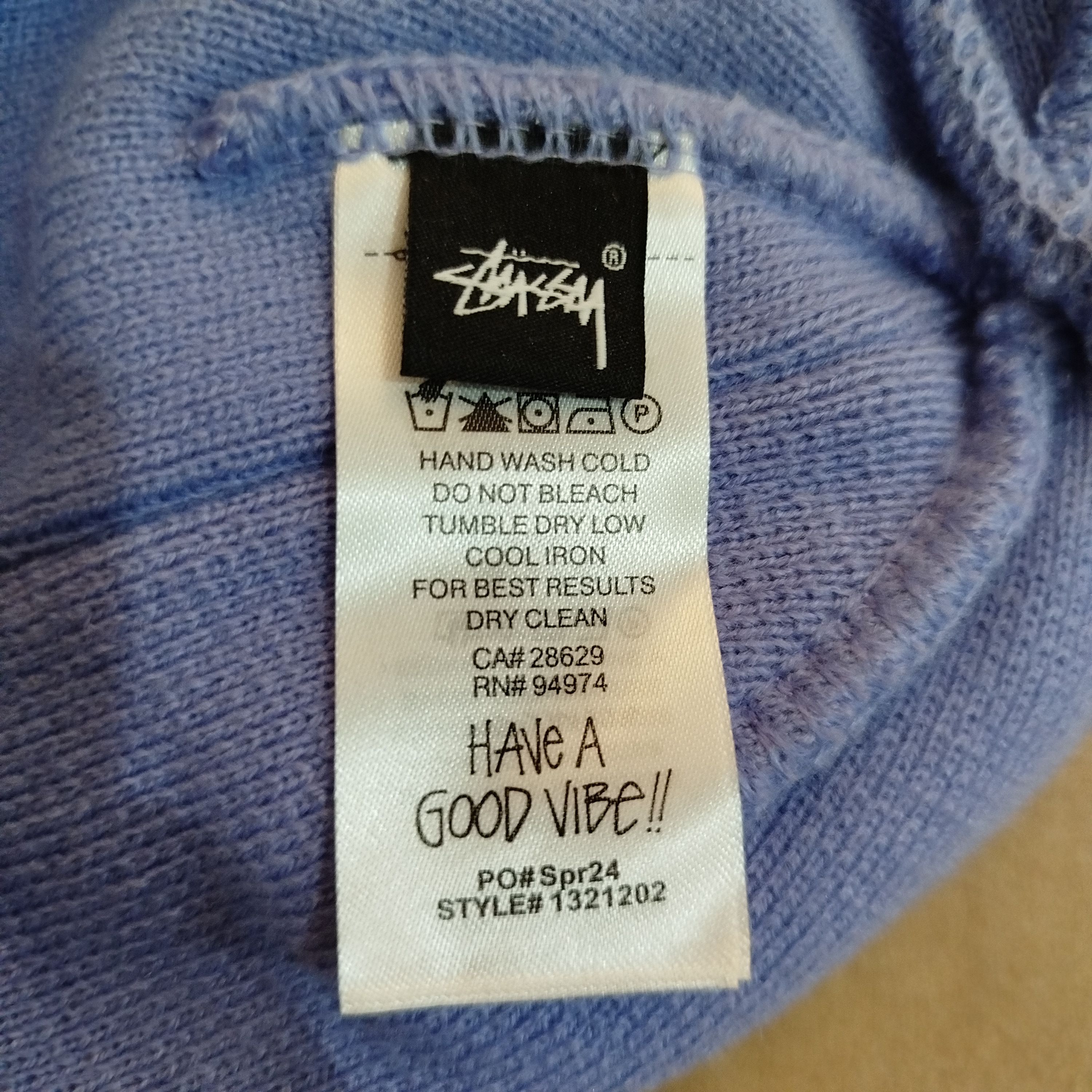 Stussy STUSSY STITCH BASIC LOGO SKULLCAP Size ONE SIZE - 4 Thumbnail