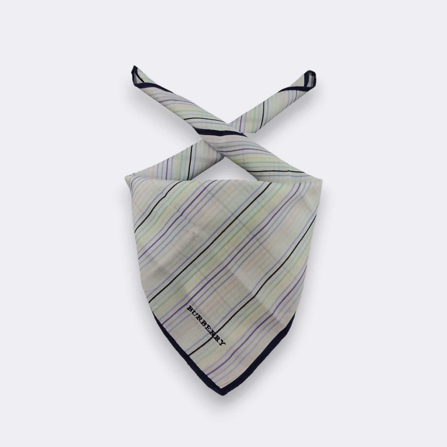 Burberry Vintage Burberry Handkerchief Neckerchief Bandana H180D Size ONE SIZE - 1 Thumbnail