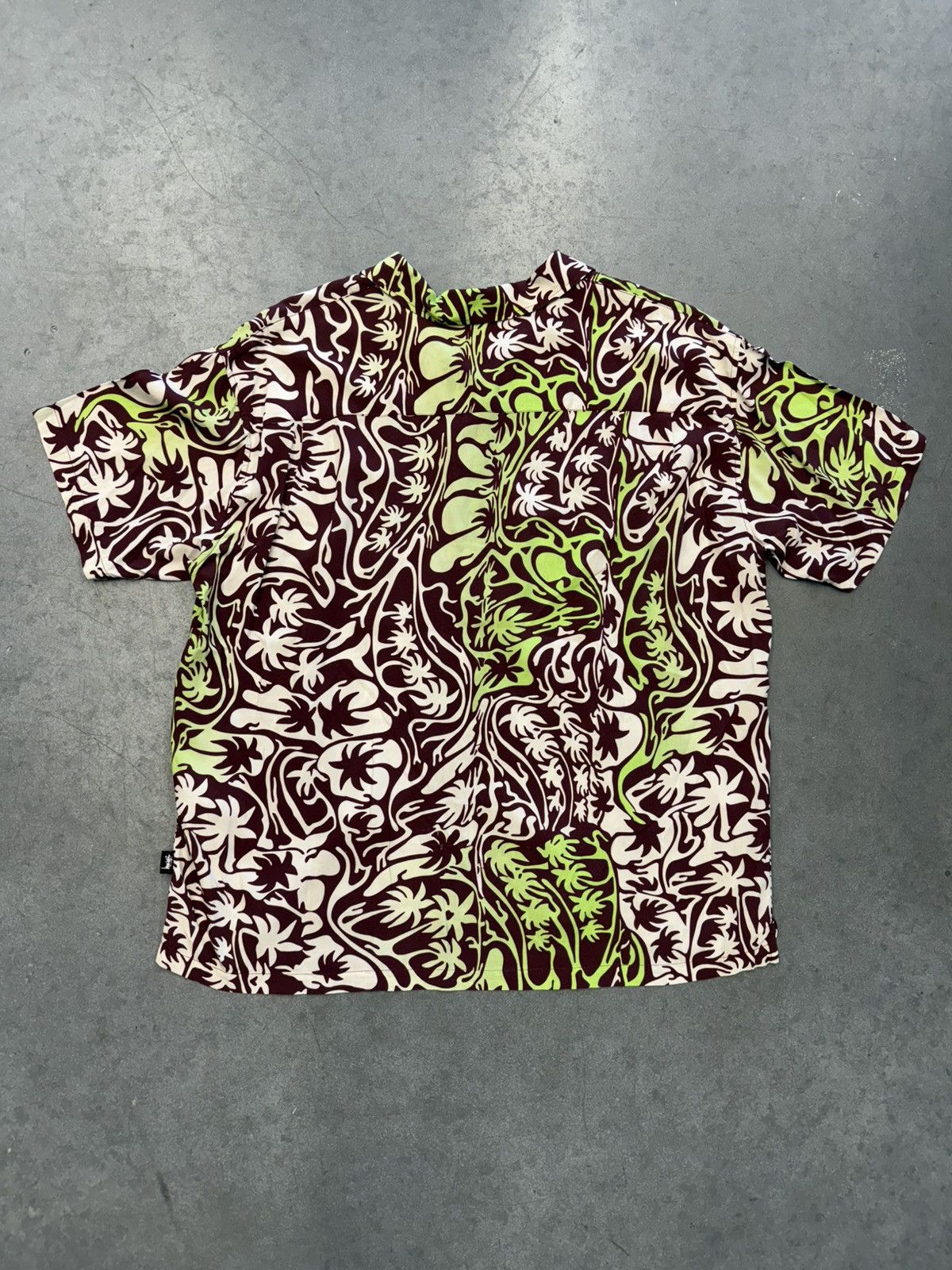 Stussy Stussy Palm Tree Psychedelic Button Up Size US L / EU 52-54 / 3 - 2 Thumbnail