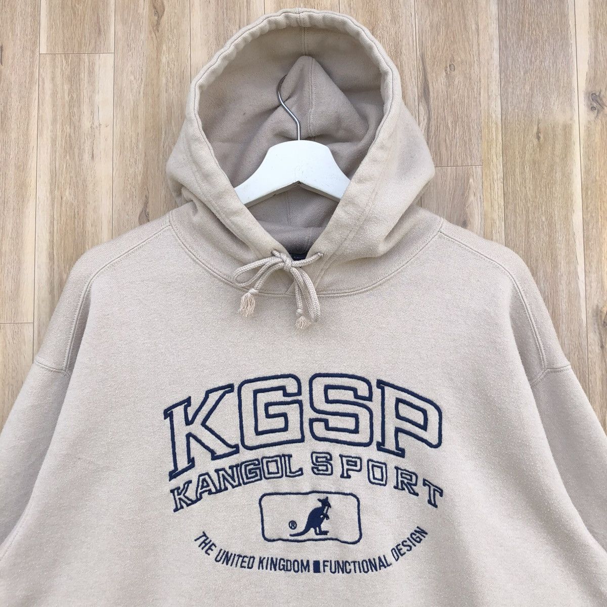 Kangol × Vintage Vintage Kangol Sport Hoodie Pullover Size US XXL / EU 58 / 5 - 3 Thumbnail
