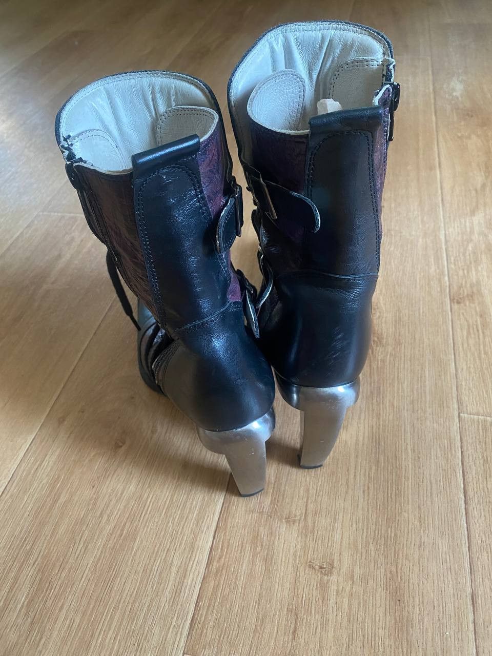 Japanese Brand New Rock Vintage Heels Boots Size US 7 / IT 37 - 14 Thumbnail