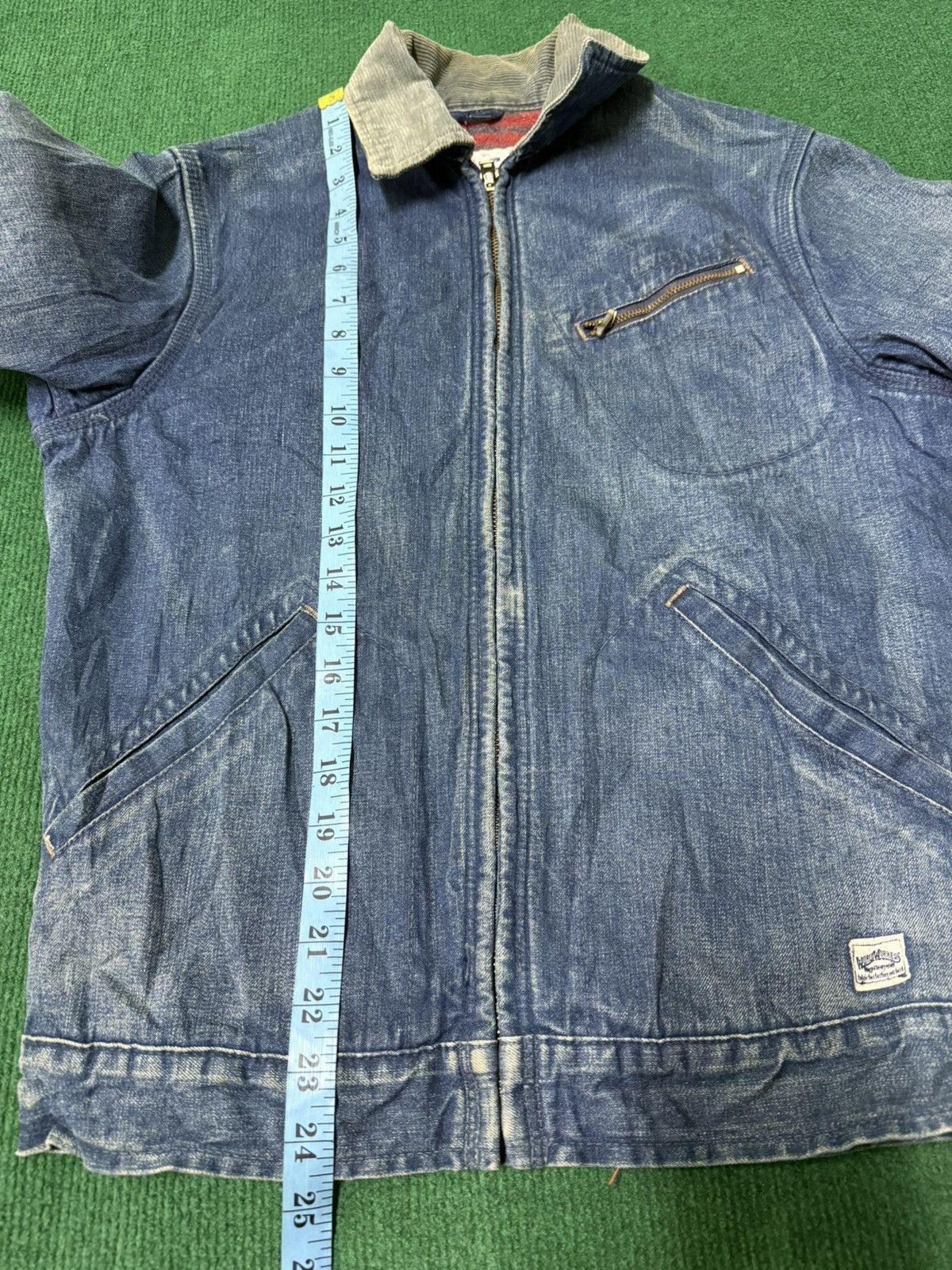 Big John Vintage Big John Denim Blanket Jacket with Patches Size US M / EU 48-50 / 2 - 14 Thumbnail