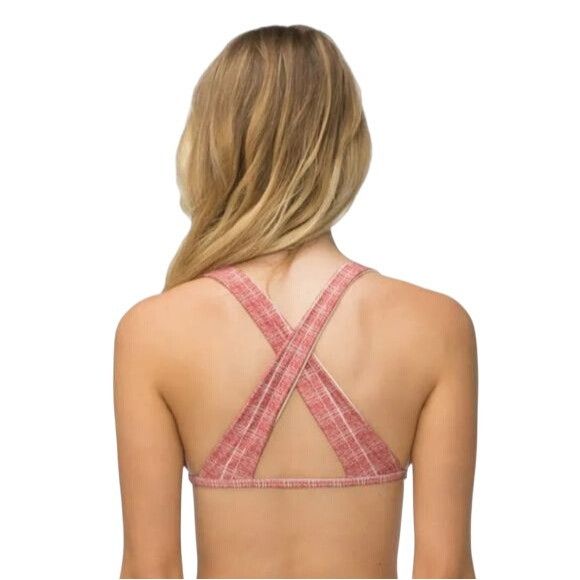 Tavik Tavik Swimwear Dylan Bikini Top Revolve Red Plaid Small Size ONE SIZE - 7 Thumbnail