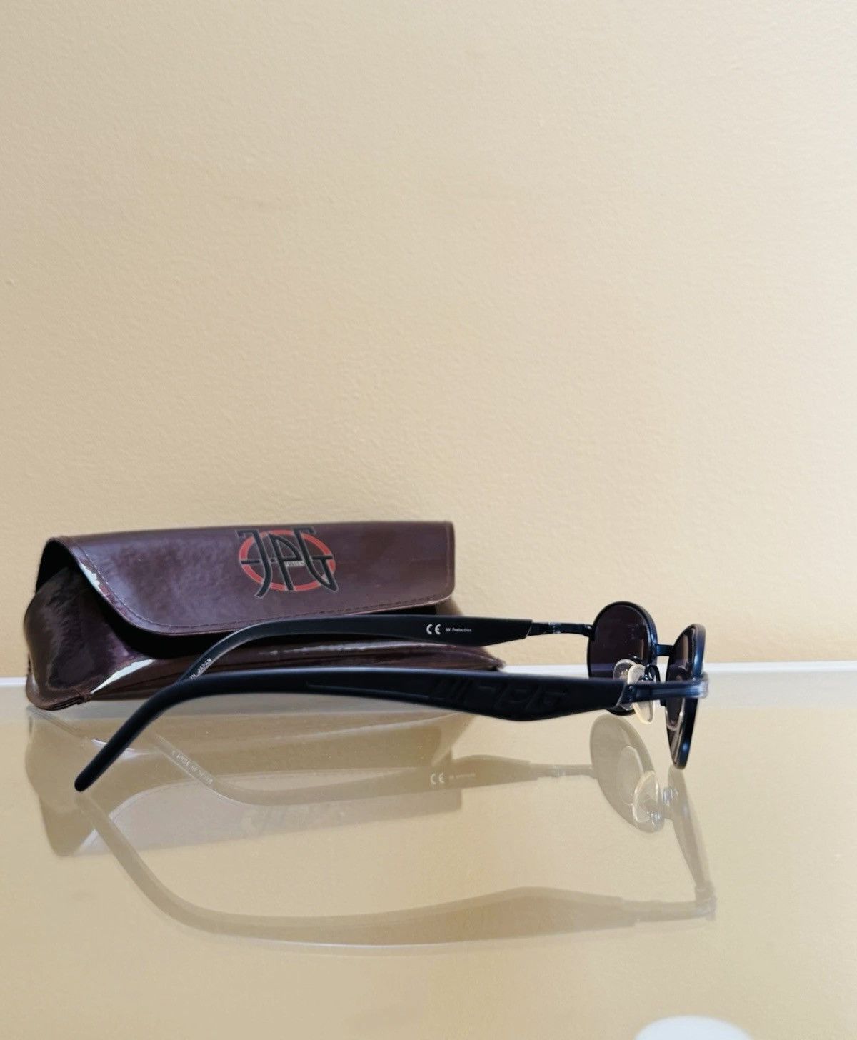 Jean Paul Gaultier JPG Vintage Sunglasses Jean Paul Gaultier 58-7202 Blue NEW Size ONE SIZE - 4 Thumbnail