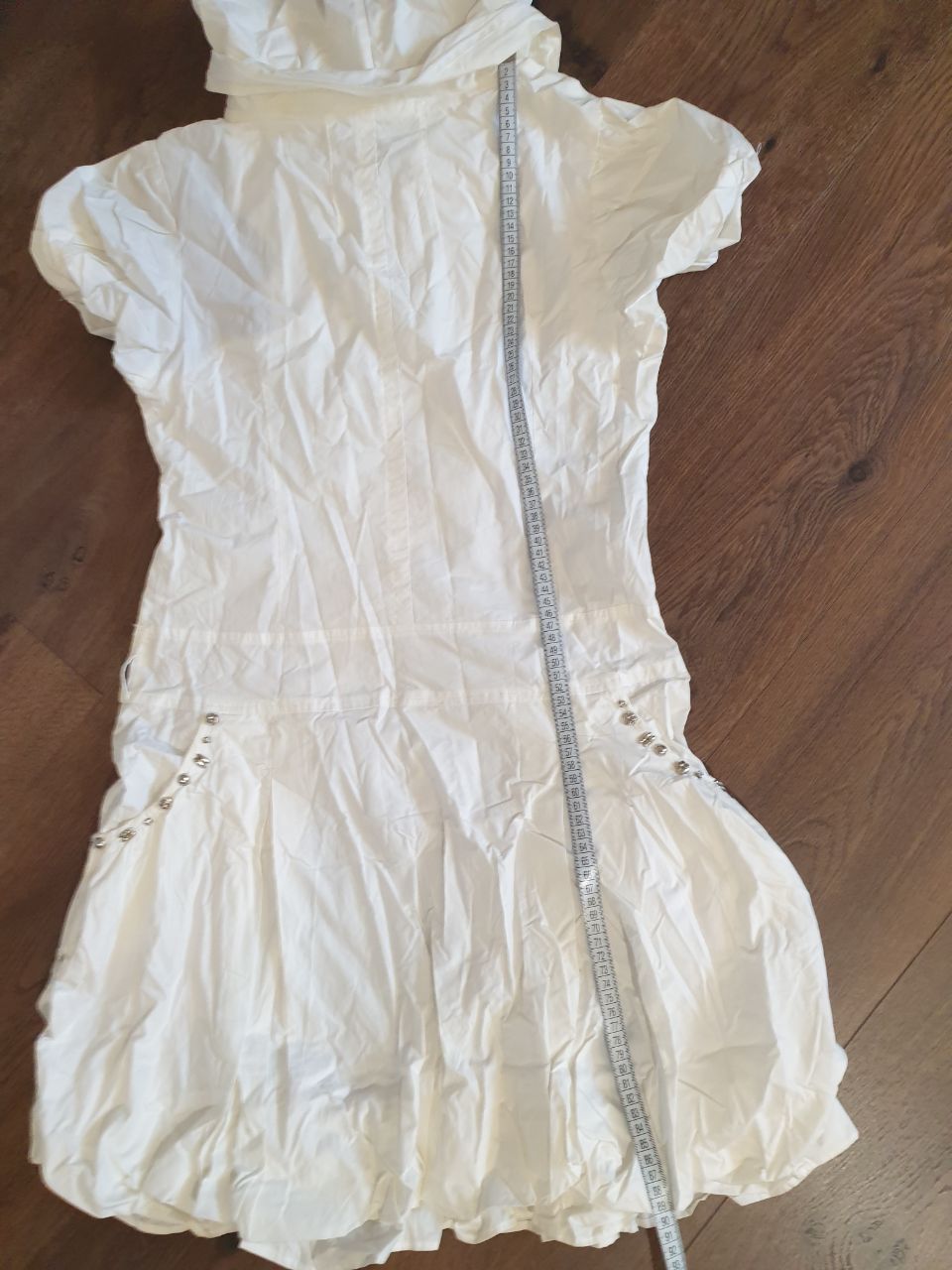 Japanese Brand FUNCTIONAL white bubble dress sz M Size M / US 6-8 / IT 42-44 - 7 Thumbnail