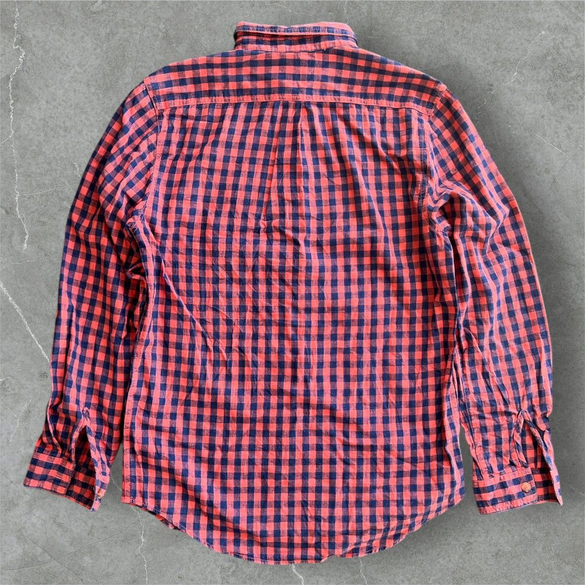 A.P.C. A.P.C. Button Down Plaid Oxford Long Sleeves Shirt Size US XS / EU 42 / 0 - 6 Thumbnail