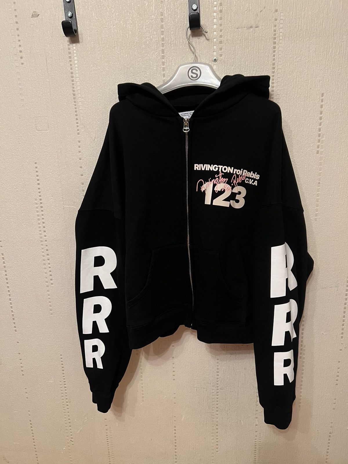RRR-123 C.V.A cropped zip hoodie | Grailed