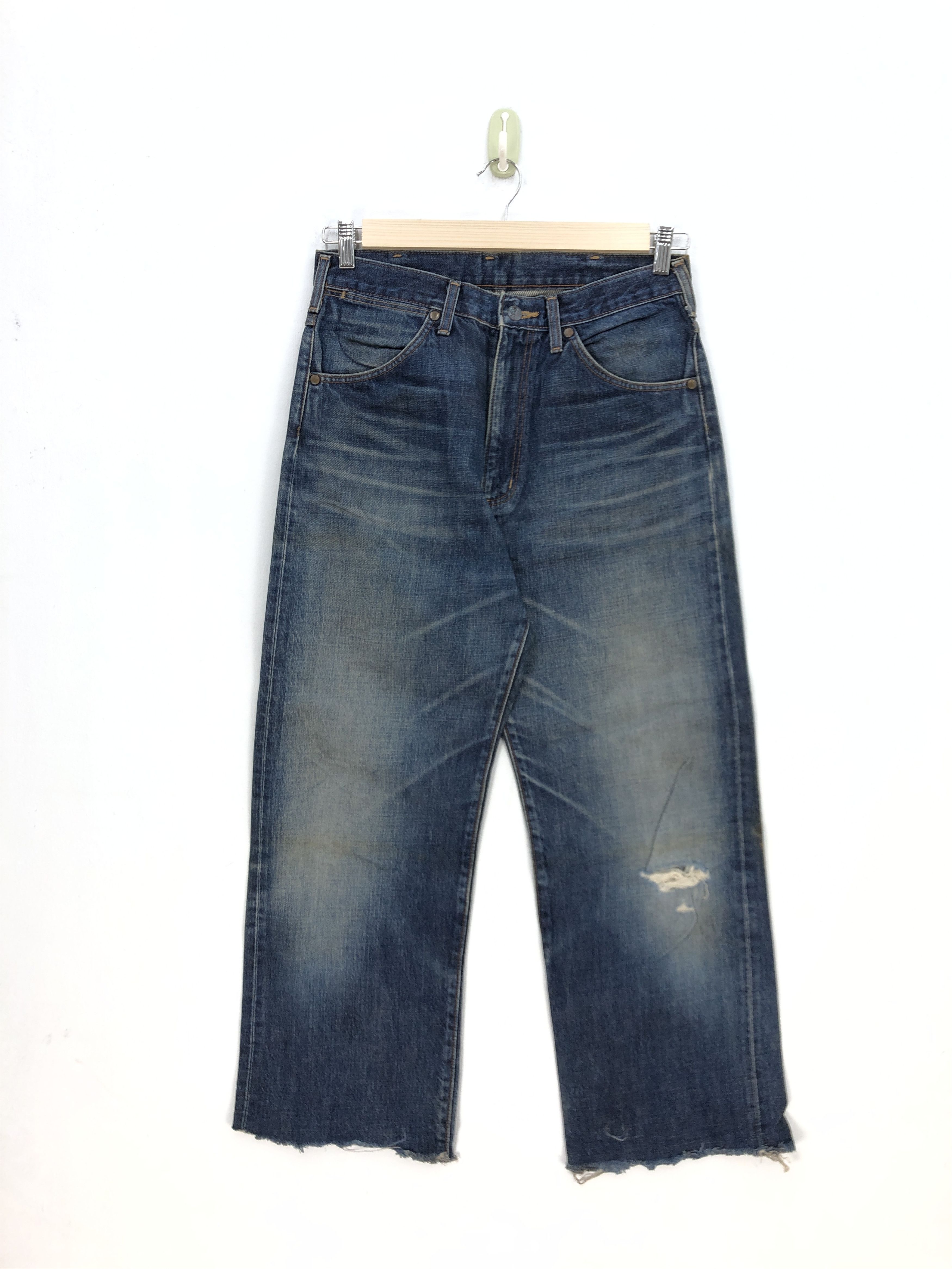 Wrangler Vintage Wrangler Jeans Selvedge Denim Redline Pants Size US 30 / EU 46 - 1 Thumbnail