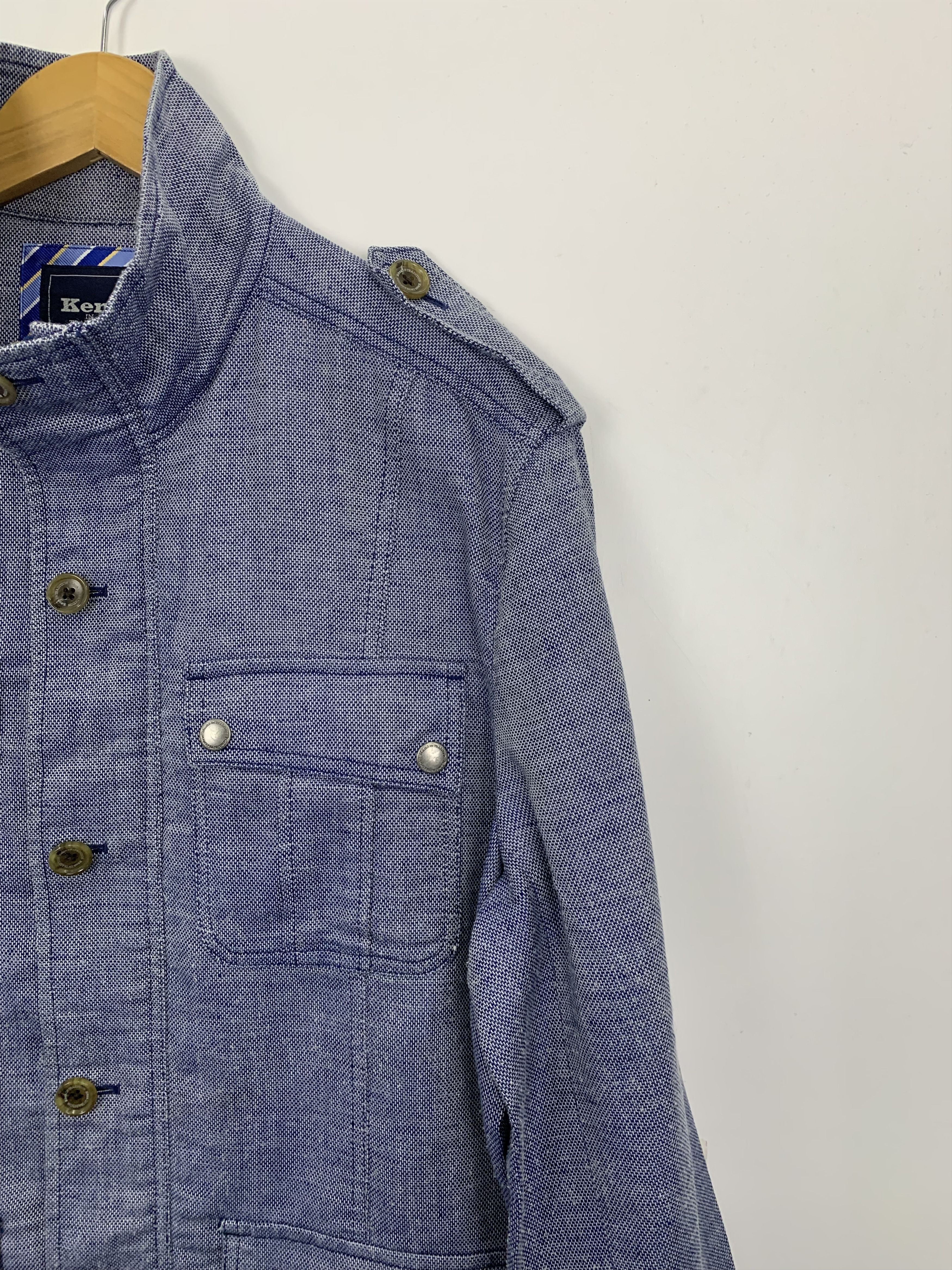 Designer × Vintage Vintage Designer Kent Multi Pocket Button Up Jacket J0789 Size US XL / EU 56 / 4 - 7 Thumbnail