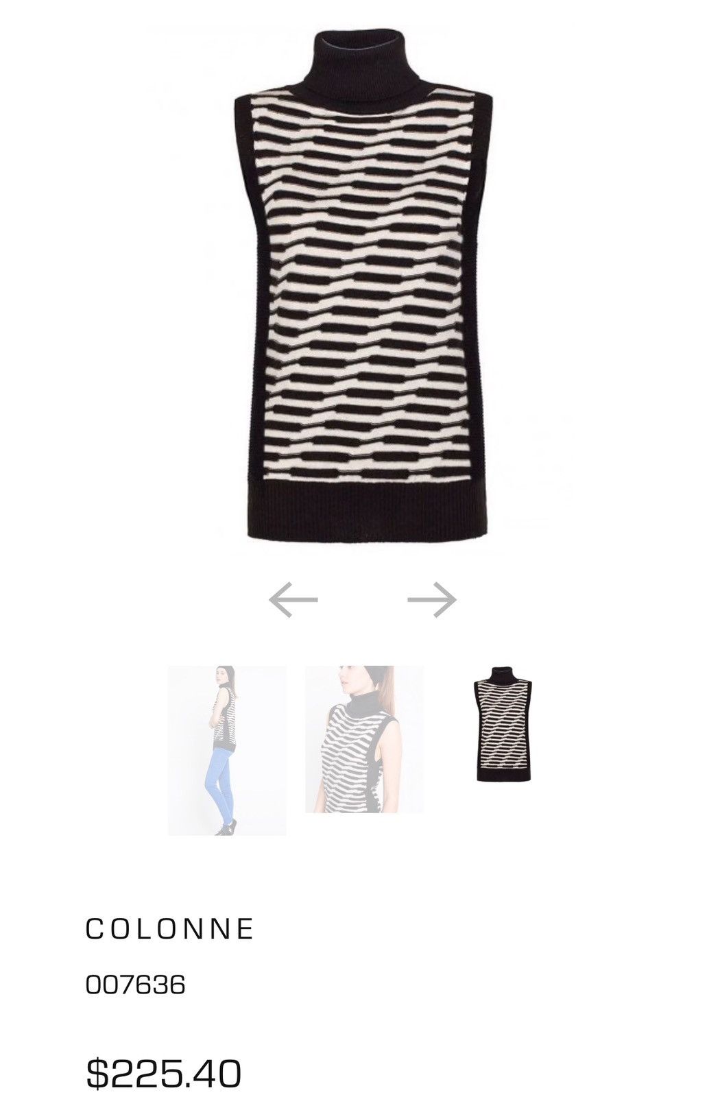 Cop Copine Cop copine vintage avant garde cyber knit vest tank top Size M / US 6-8 / IT 42-44 - 5 Thumbnail