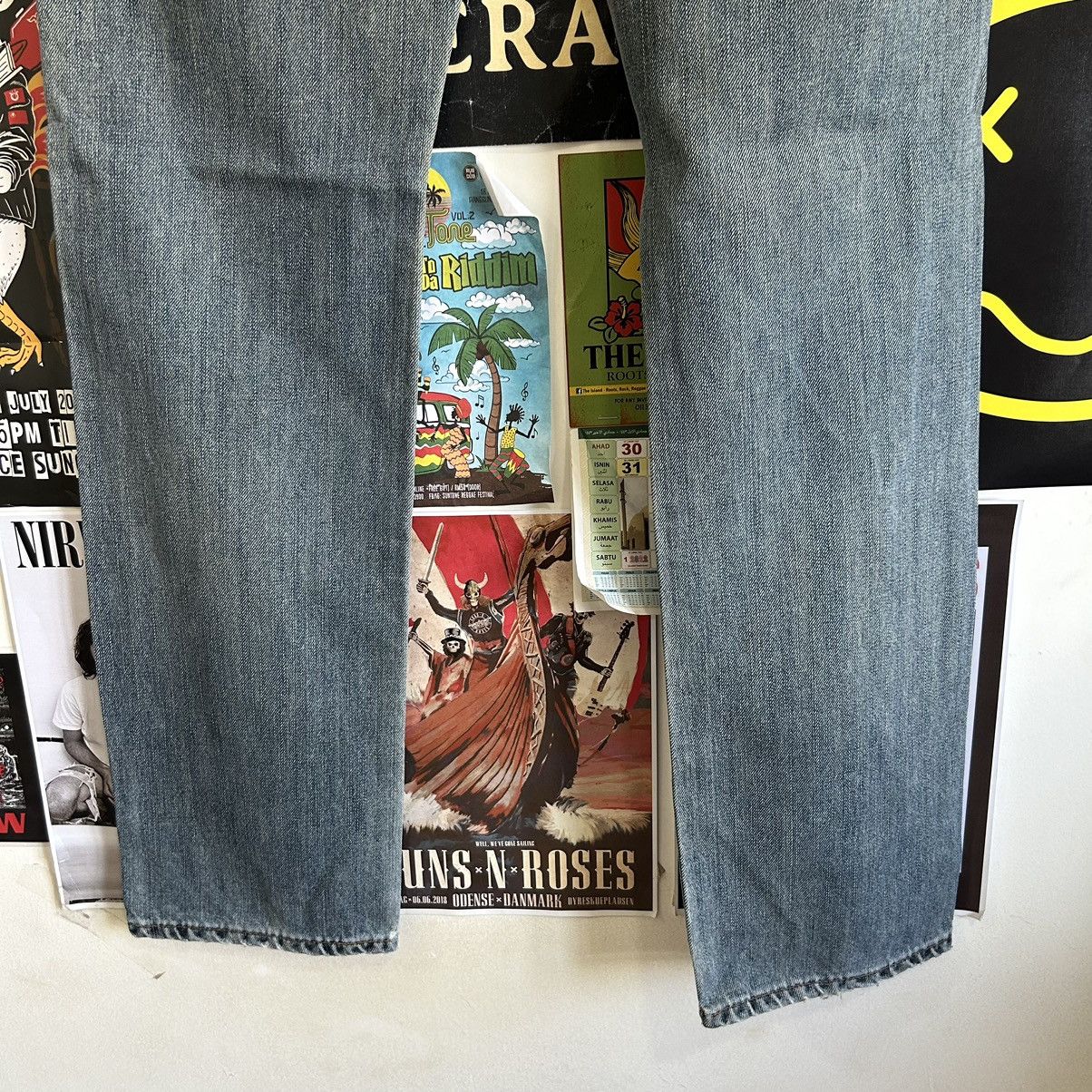 Edwin Vintage Edwin 403 Y2K Straight Cut Jeans Size US 31 - 11 Thumbnail