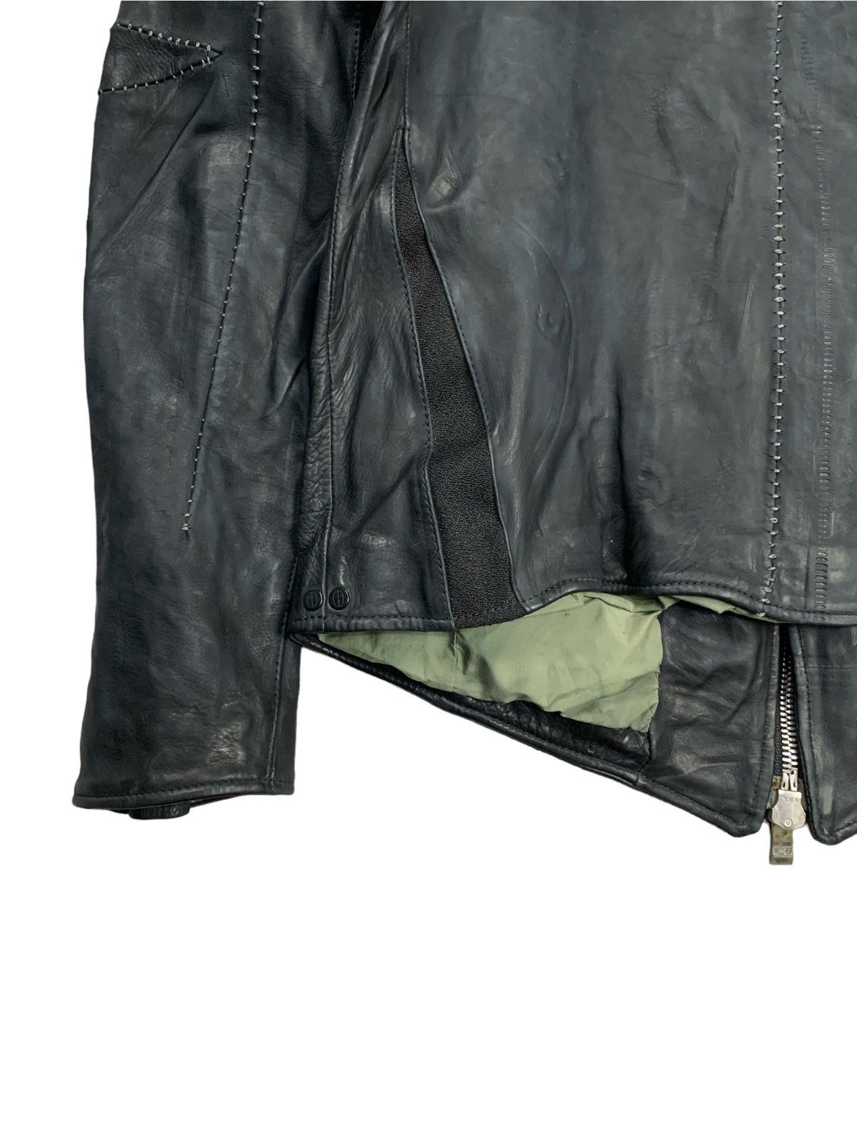 Incarnation Incarnation Exclusive - Silver Stitched Cross Moto Jacket Size US M / EU 48-50 / 2 - 11 Thumbnail