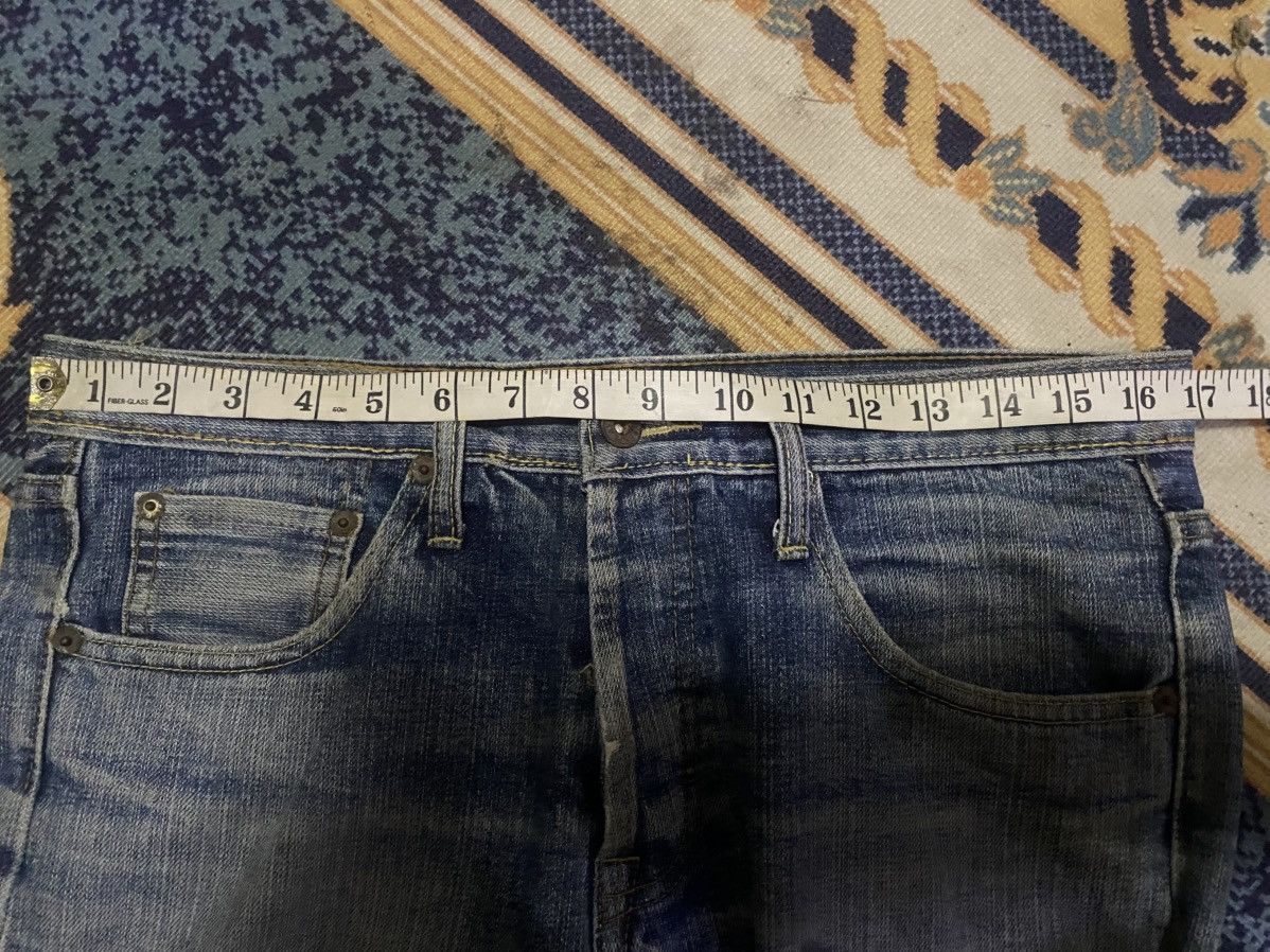 Replay VINTAGE REPLAY Rhinestone Logo Jeans Y2K Archival Lot MV909 Size US 32 / EU 48 - 12 Thumbnail