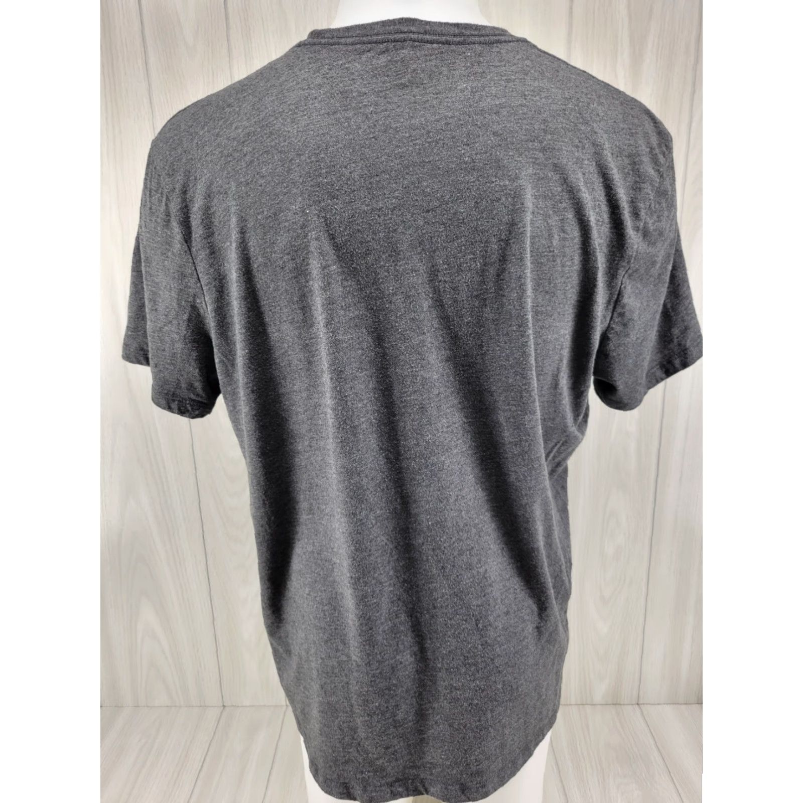 Lucky Brand VINTAGE Lucky Brand Mens T-Shirt Gray Short Sleeve Crew Neck XL Size US 36 / EU 52 - 6 Thumbnail