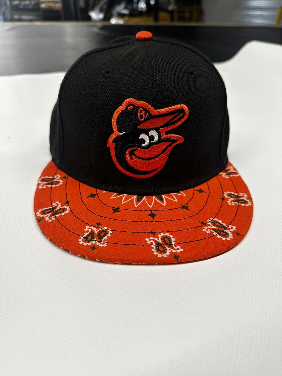 Other 7 1/4 custom orioles hat Size ONE SIZE - 1 Thumbnail