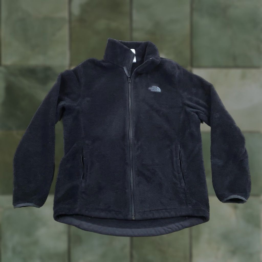 The North Face The North Face Jacket Womens Large Black Fleece Full Zip Outdoor Warm Soft Size L / US 10 / IT 46 - 1 Thumbnail