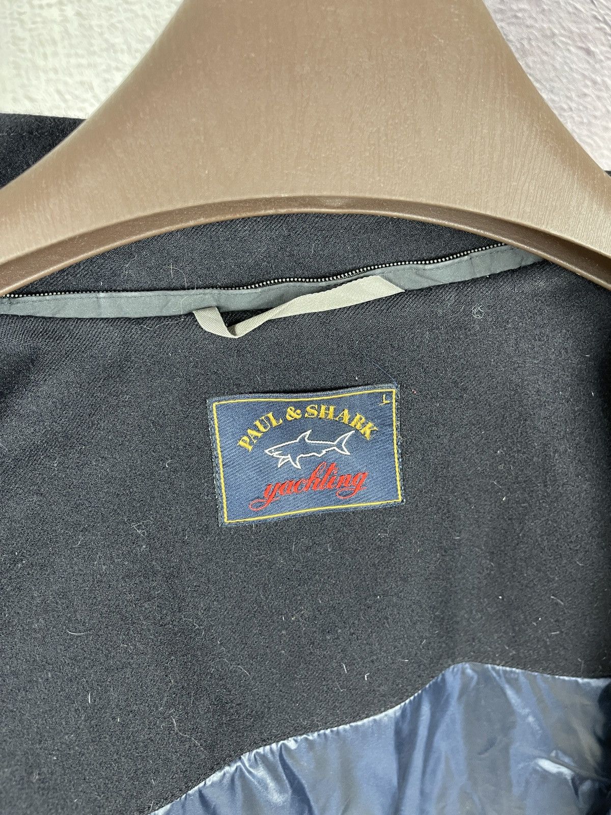 Paul & Shark Paul & Shark wool single-breasted coat zipper pockets Size US L / EU 52-54 / 3 - 19 Thumbnail
