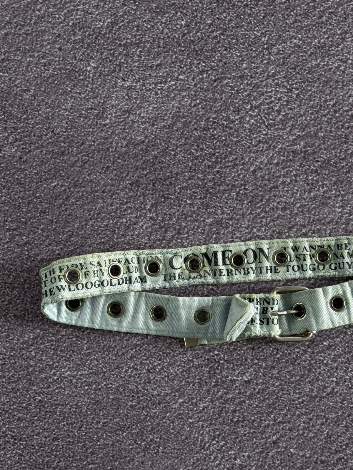 Japanese Brand Y2K Japanese Style Distressed Archive Belt Size ONE SIZE - 9 Thumbnail
